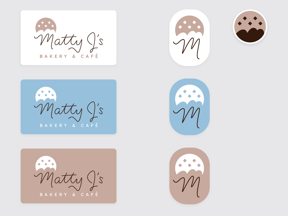 Sophia Adalaine || Matty J’s Bakery new logo monograms