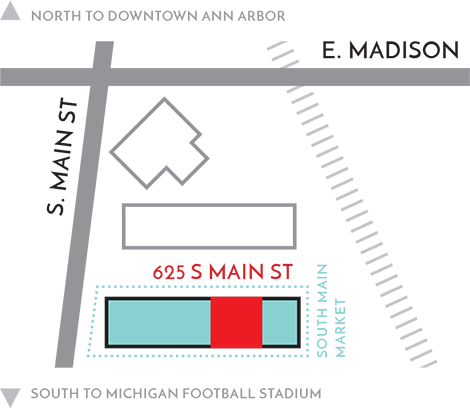 map 625 s main street