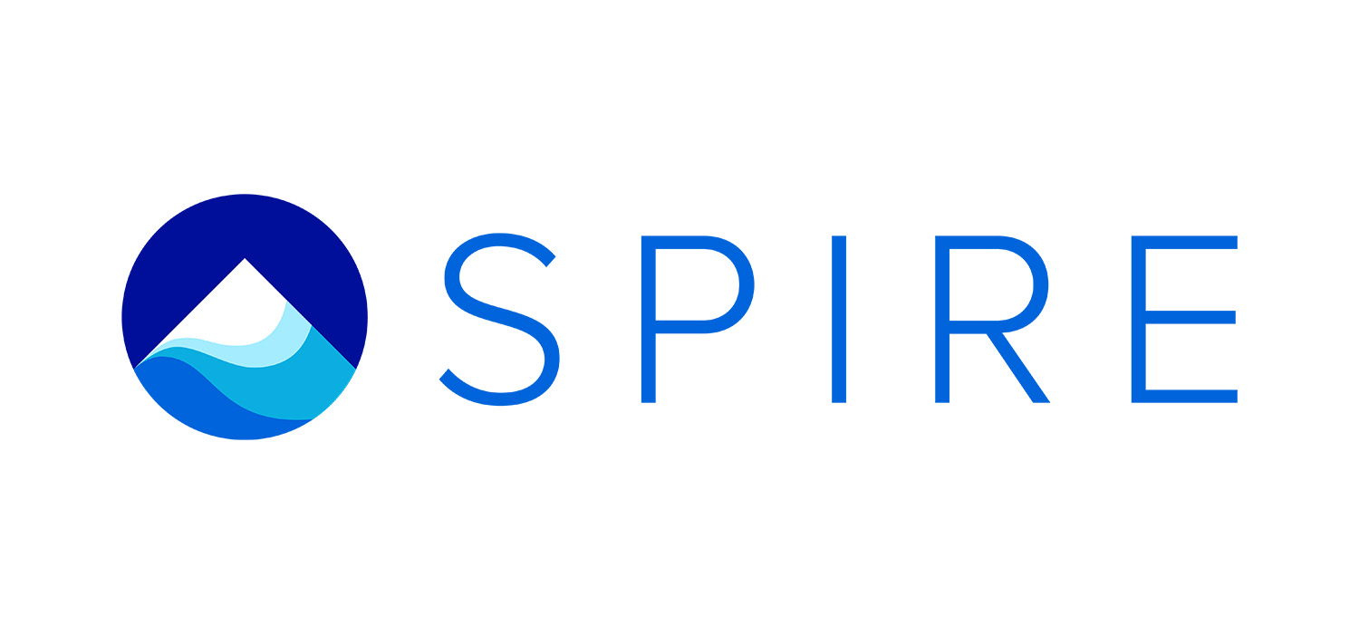 new Spire brand logo