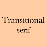 transitional serif